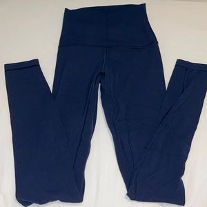 LULULEMON align pant super high rise 28” true navy